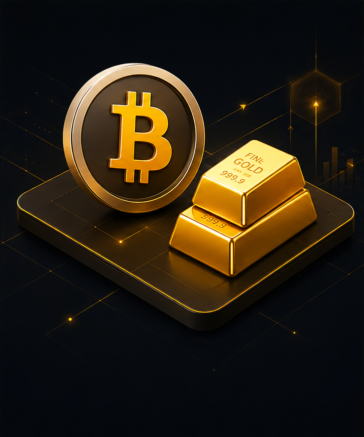 Crypto and Gold Trading